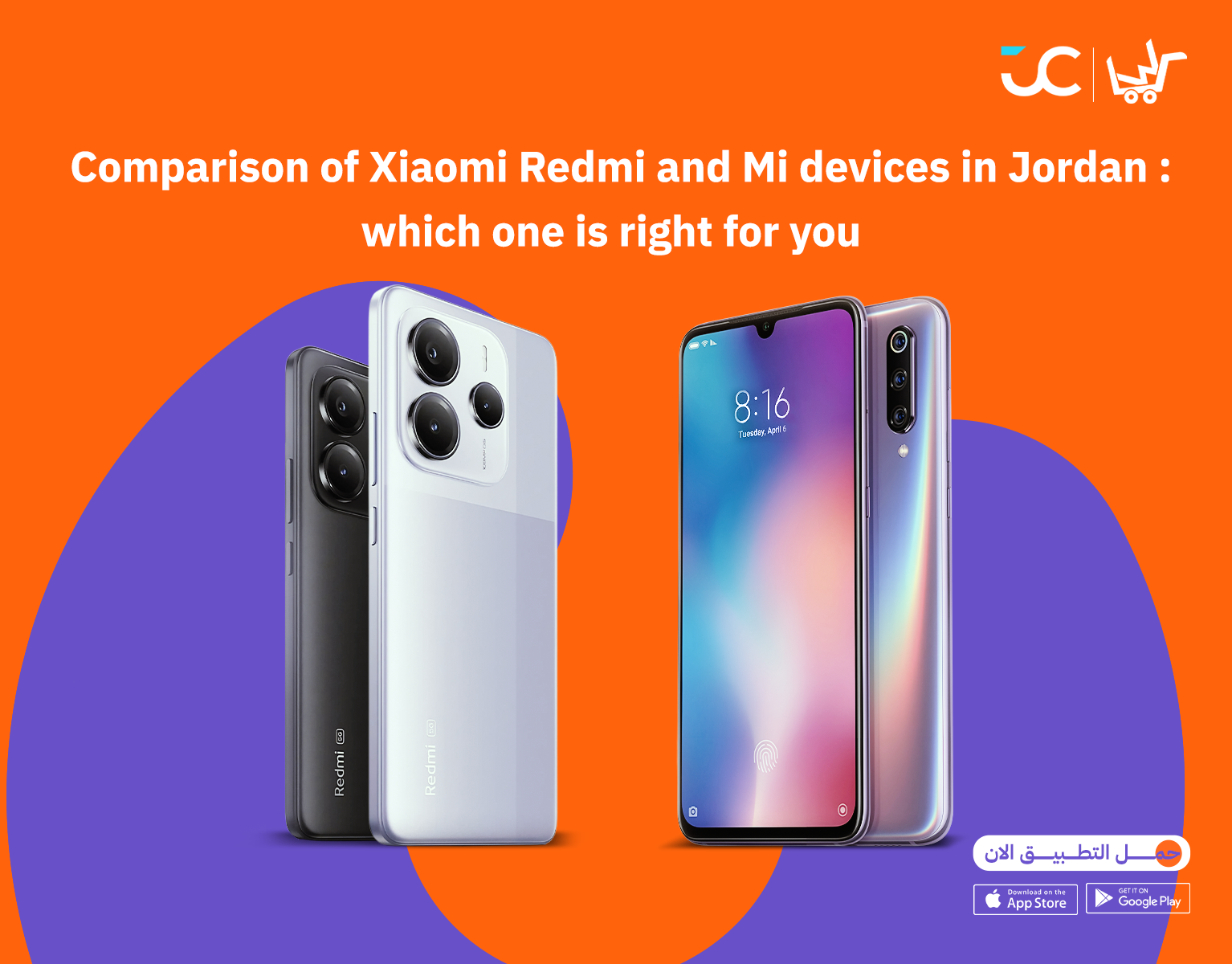 Xiaomi Redmi vs. Mi Smartphones in Jordan: Which One Is Right for You?