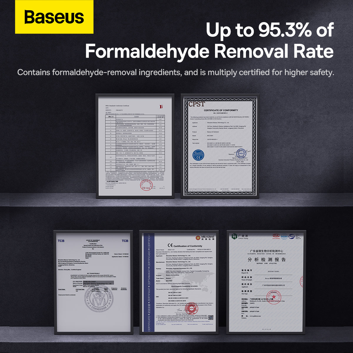 موزع الروائح العطرية للسيارة باسيوس مزود بحامل أكواب ثنائي المنفذ