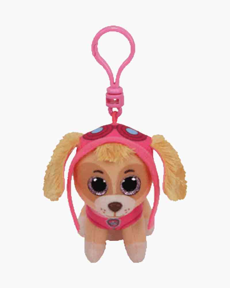 مشبك مفاتيح من القطيفة من Paw Patrol Skye - Beanie Boos