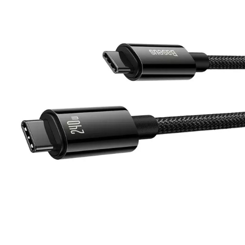 Baseus Tungsten Gold Fast Charging Data Cable Type-C to Type-C 240W