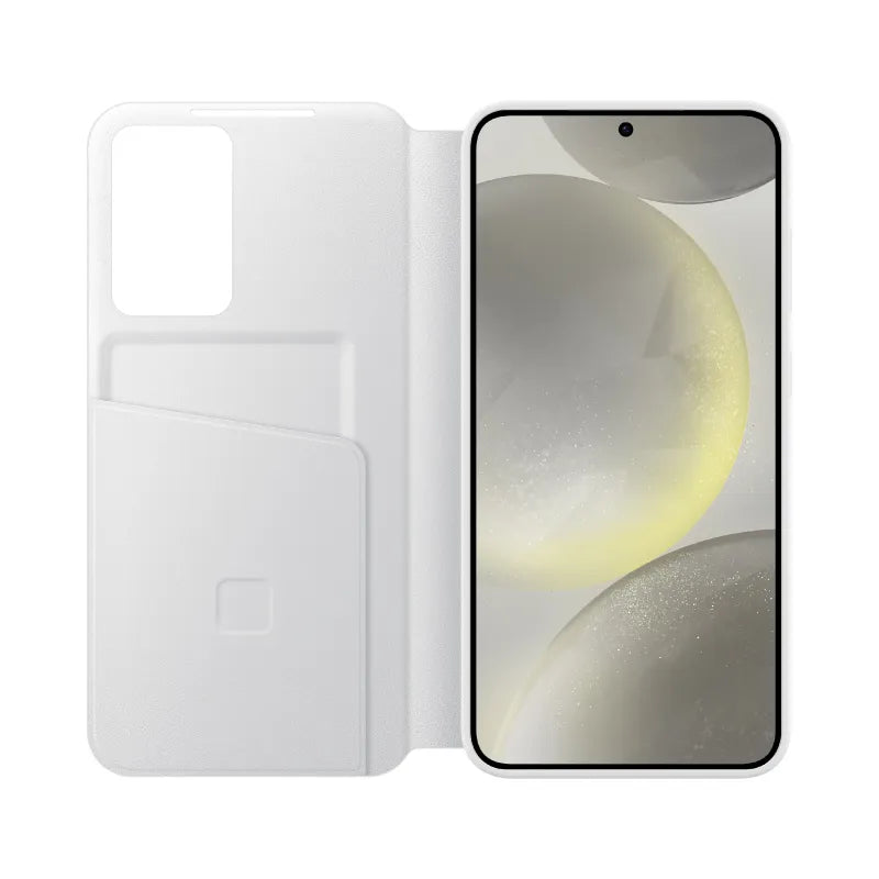 Samsung Galaxy S24 Smart View Wallet Case - White