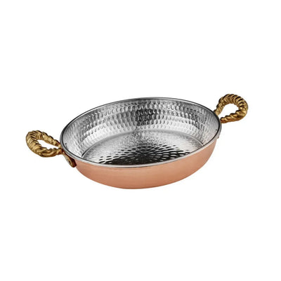 KARACA Ahlat Copper Plate, 20cm – Classic Elegance