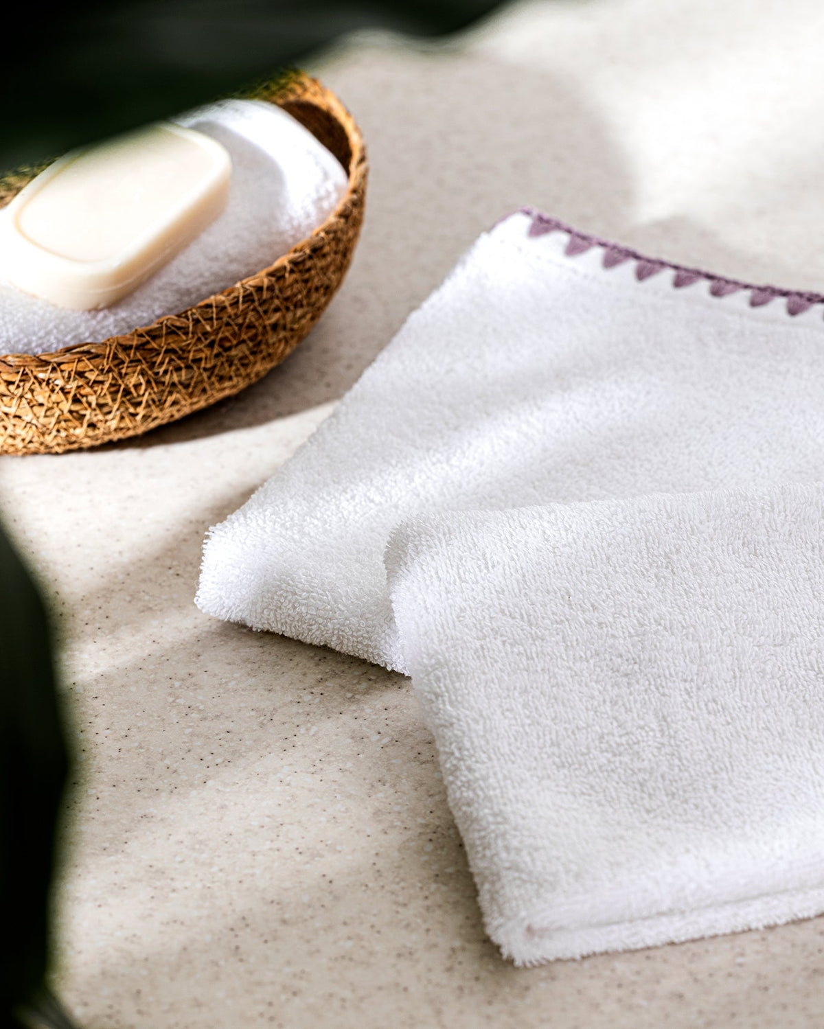 Marla 2 Pack Hand Towel - Madame Coco JO