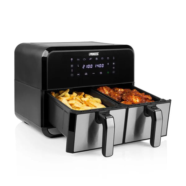 Princess Double Basket Airfryer 2 x 1800 W