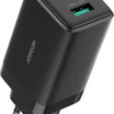 Joyroom JR-TG10 65W GaN Charger - Black (EU) + A14 C to C 100W 1.2m Cable - Black