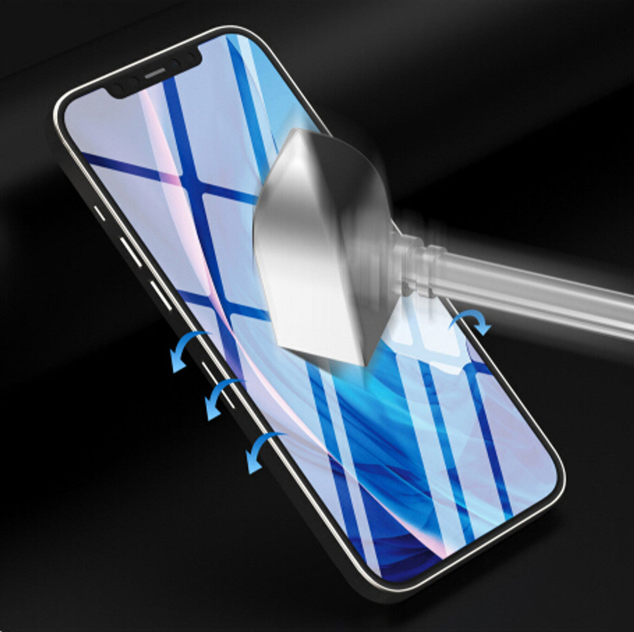 ديفيا ستار سيريس شاشة كاملة من الزجاج المقسى لهاتف آيفون 14