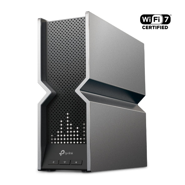 راوتر تي بي لينك ثلاثي الموجات BE19000 واي فاي 7 (آرتشر BE800) شاشة ليد 12 بث بسرعة 19 جيجابت في الثانية