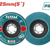 قرص فلاب زركونيوم TOTAL 125مم P80 – TAC641253