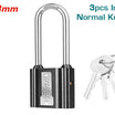 TOTAL 38mm Iron Padlock Long Shackle (TLK31381L) – Strong Security