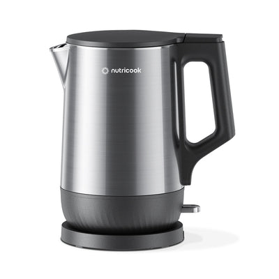 Nutricook NC-USK501 Electric Kettle | 1.7L | 1800W | U-Shape 3D Heating | SUS316 Steel | Silver