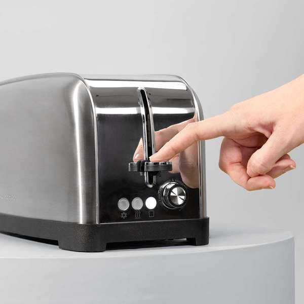 سيسوتيك Toastin' Time 1500 Inox — توستر ستانلس 4 شرائح 1500W للتوست العائلي الفاخر
