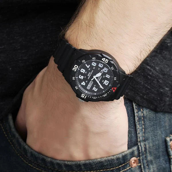 Casio Classic Diver-Look Black Resin Men's Watch