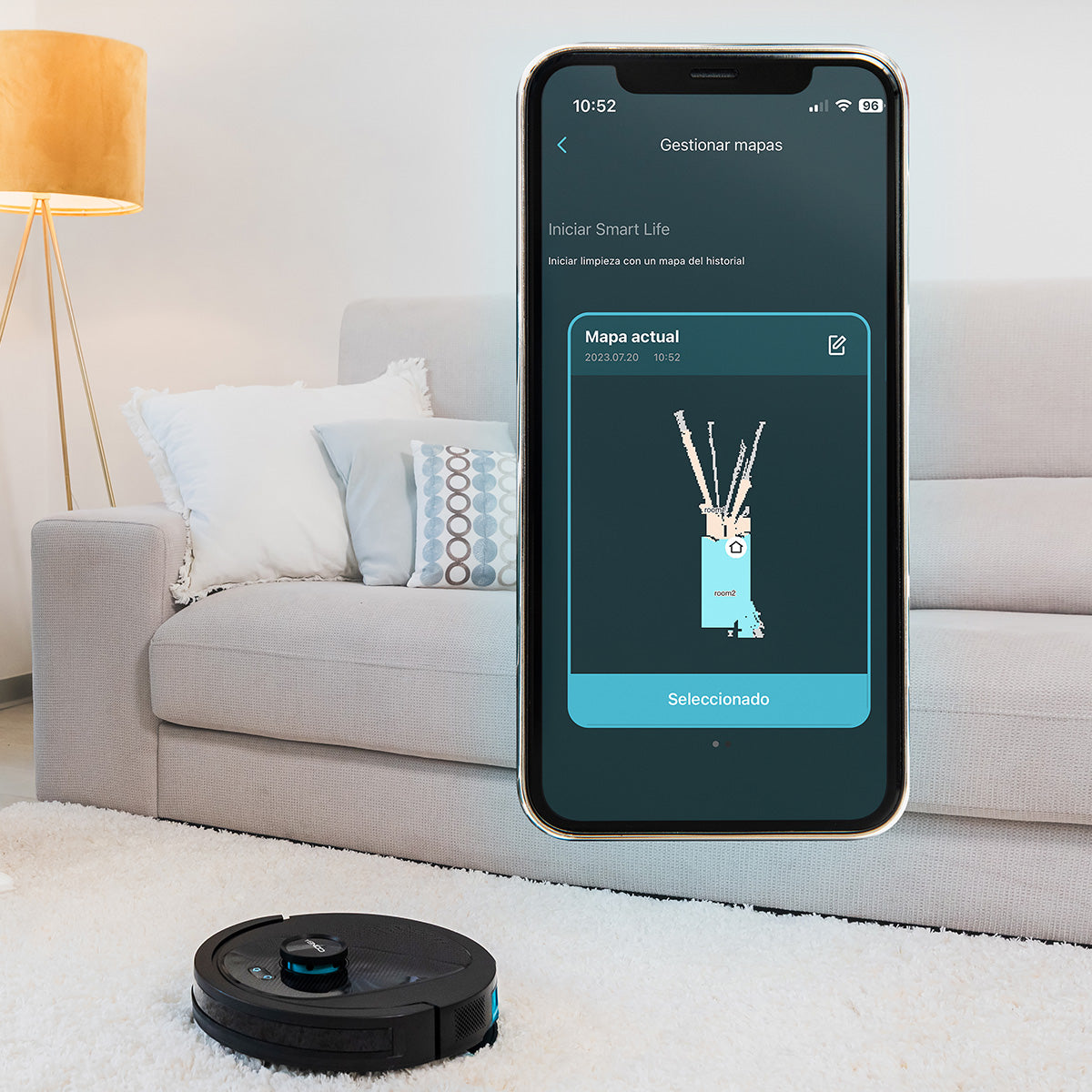 Cecotec Conga 8490 Ultimate Ultra Power Robot Vacuum — 4-in-1 Laser Mapping, Smart Home