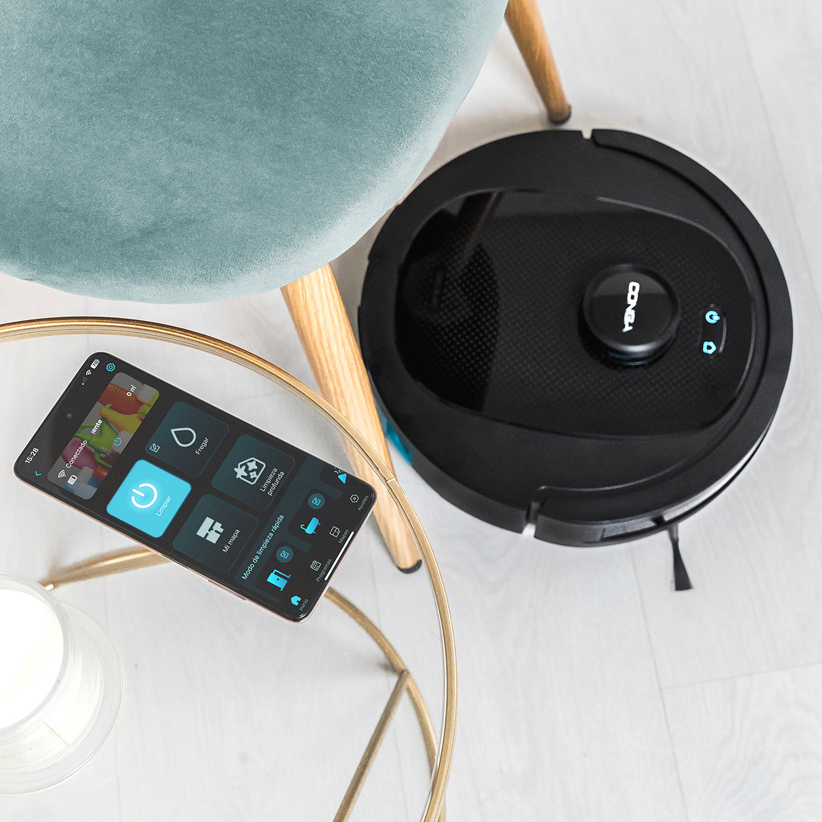 Cecotec Conga 8490 Ultimate Ultra Power Robot Vacuum — 4-in-1 Laser Mapping, Smart Home