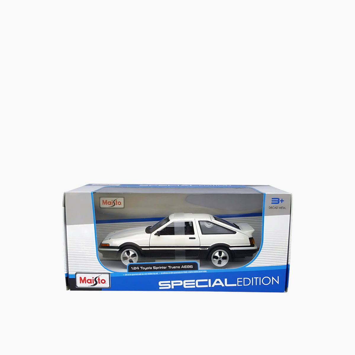 Maisto Toyota Sprinter Trueno AE86 Die-Cast Model Car – 1:24 Scale
