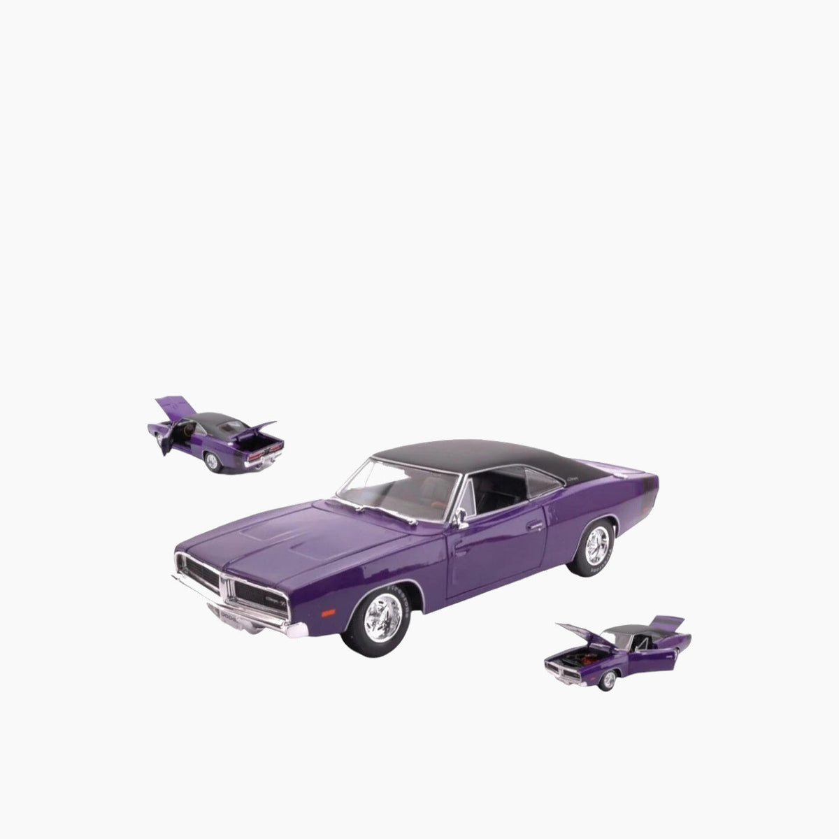 Maisto 1969 Dodge Charger R/T Die-Cast Model Car – 1:18 Scale