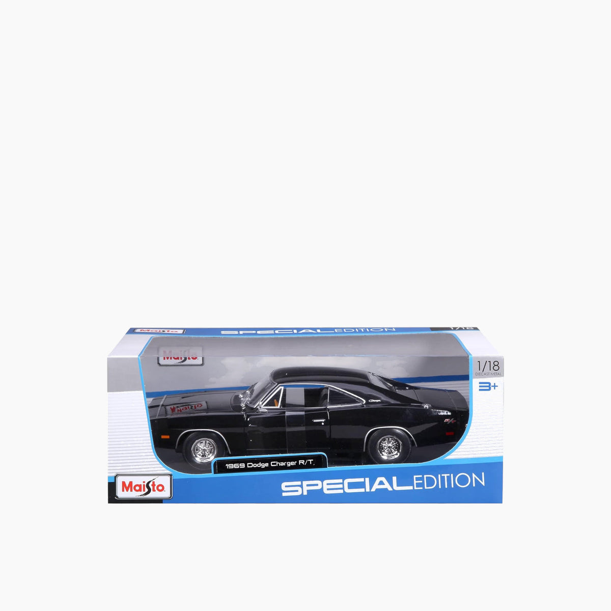 Maisto 1969 Dodge Charger R/T Die-Cast Model Car – 1:18 Scale