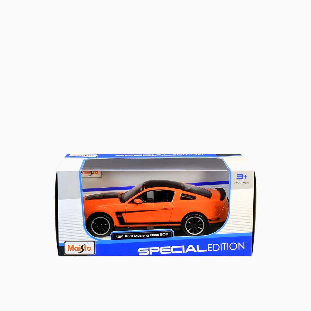 Maisto Ford Mustang Boss 302 Die-Cast Model Car – 1:24 Scale