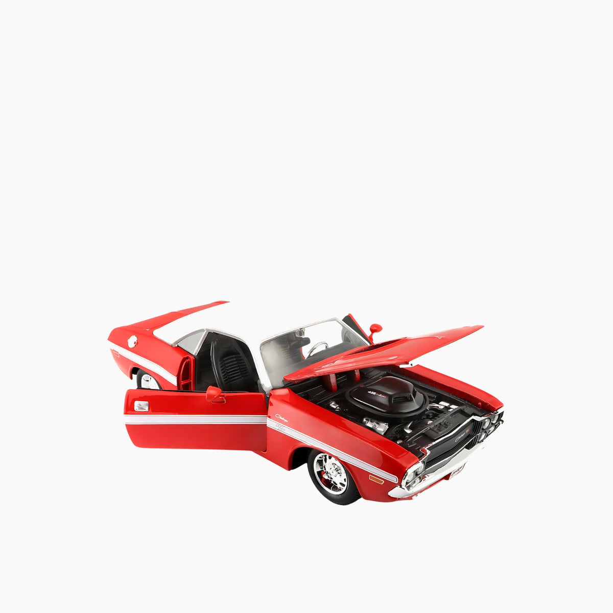 Maisto 1970 Dodge Challenger R/T Coupe Die-Cast Model Car – 1:24 Scale