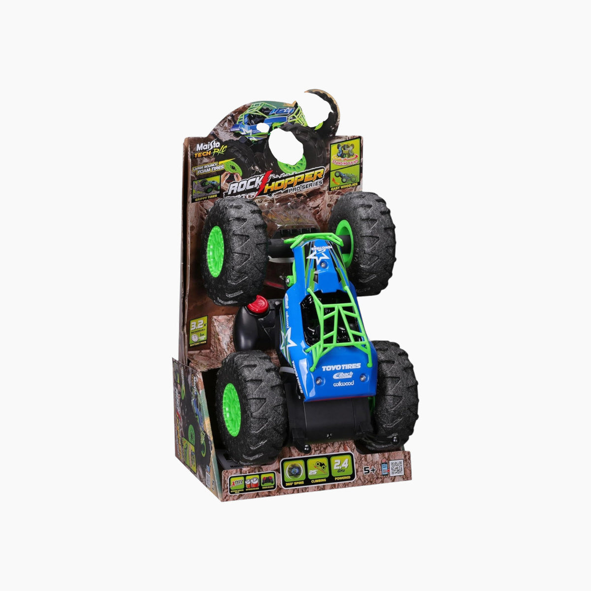 Maisto Rock Hopper Pro Series 4WS – 2.4 GHz (USB Rechargeable Vehicle) Remote Control Car