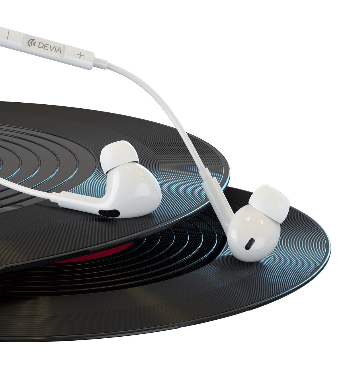 سماعات أذن سلكية داخل الأذن من سلسلة ديفيا سمارت تايب سي باللون الابيض