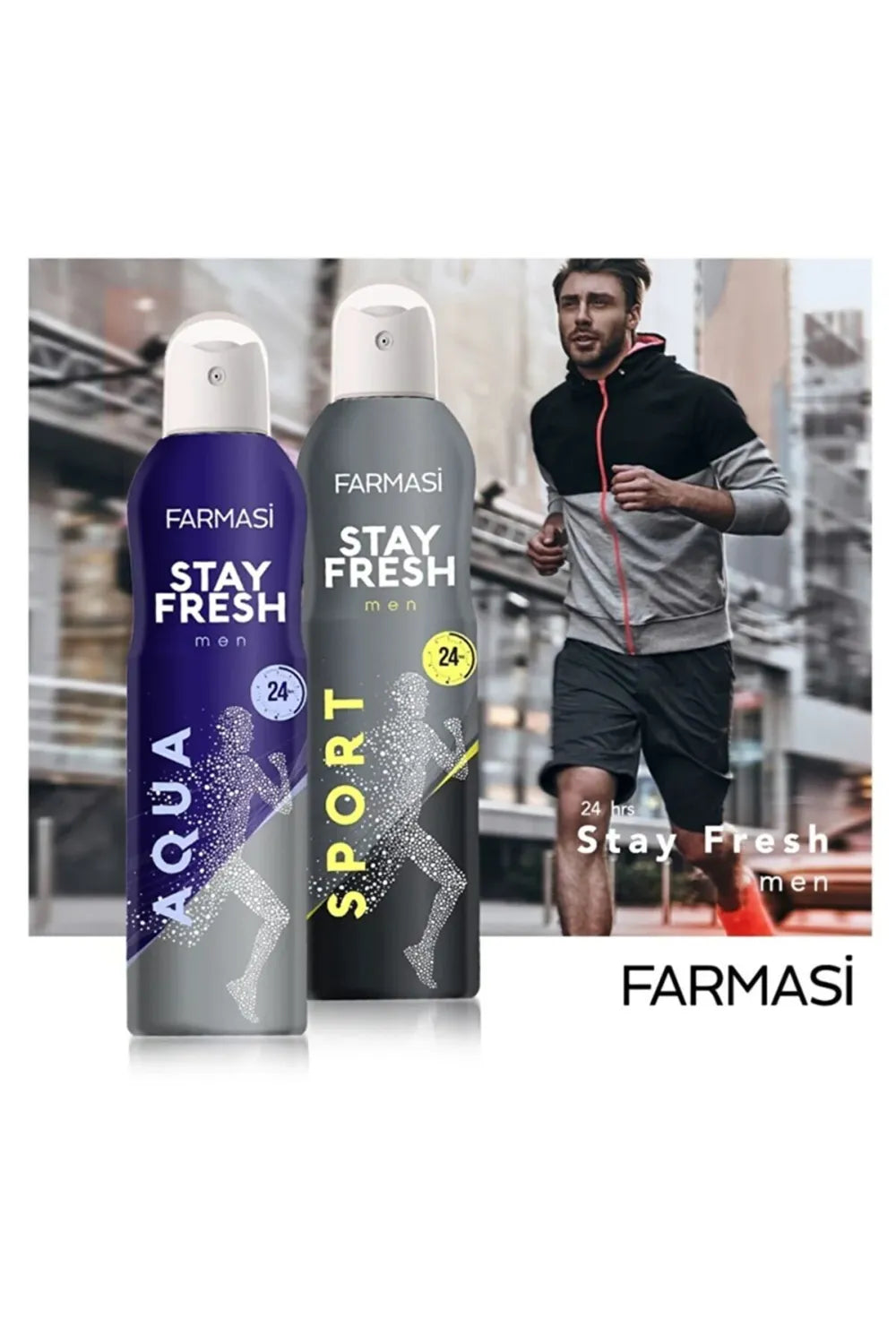 ديرماتولوجي Farmasi Stay Fresh للرجال – حماية وانتعاش طوال اليوم