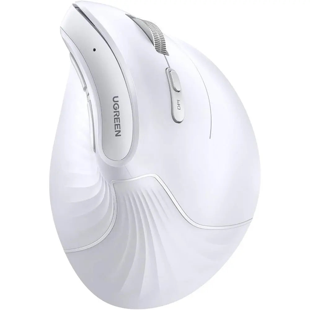 UGREEN Vertical Wireless Mouse, Ergonomic, 4000 DPI Dual Mode