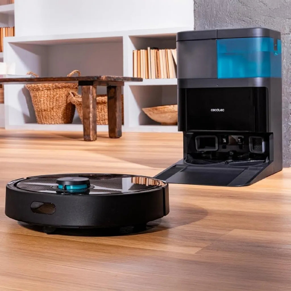 Cecotec Conga 15090 SpinArm Home & Wash Robot Vacuum — Rotating Mop, Laser Navigation