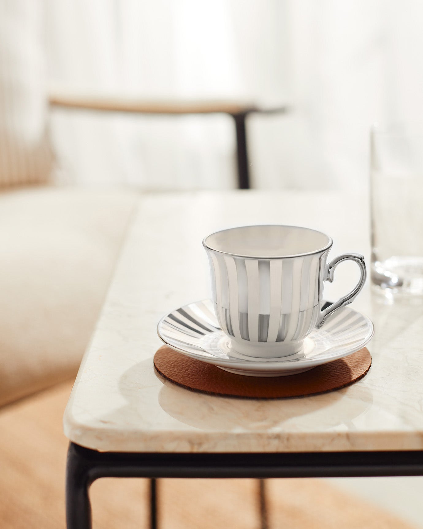 Blanche 8-piece Coffee Cup Set - Madame Coco JO