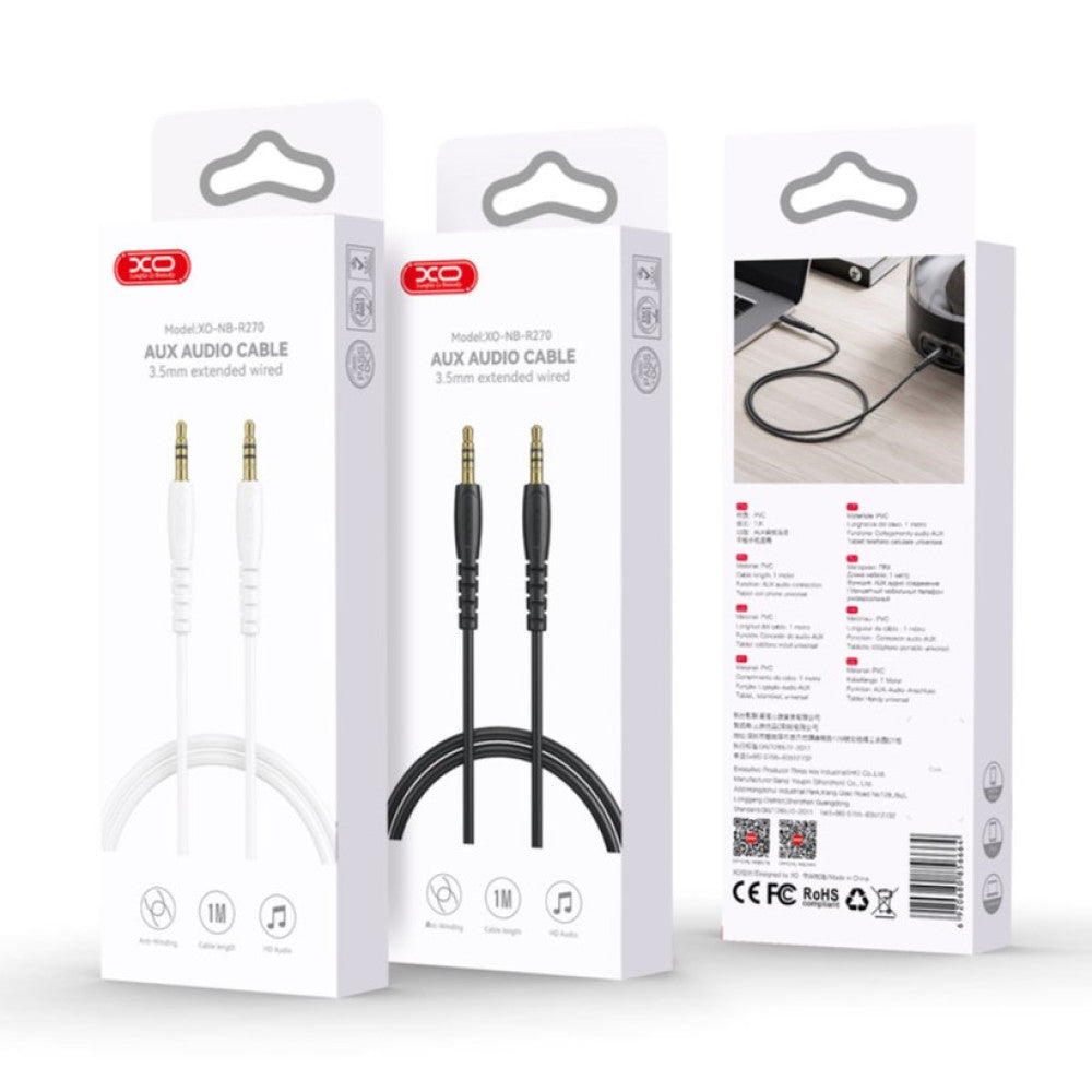 XO NB-R270 AUX Cable – High Quality Audio