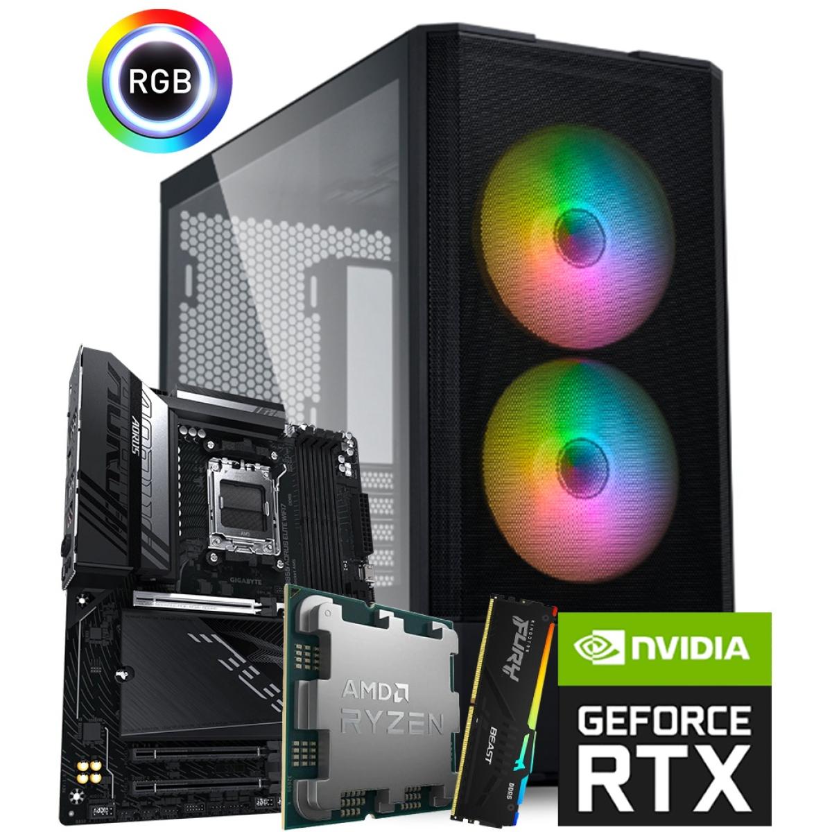 AMD RYZEN 7 7800X3D // RTX 5070 Ti 16GB // 32GB RAM - PC Build