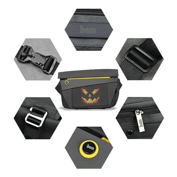 من ديفوم Slingbag-V حقيبة كتف بيكسل ارت