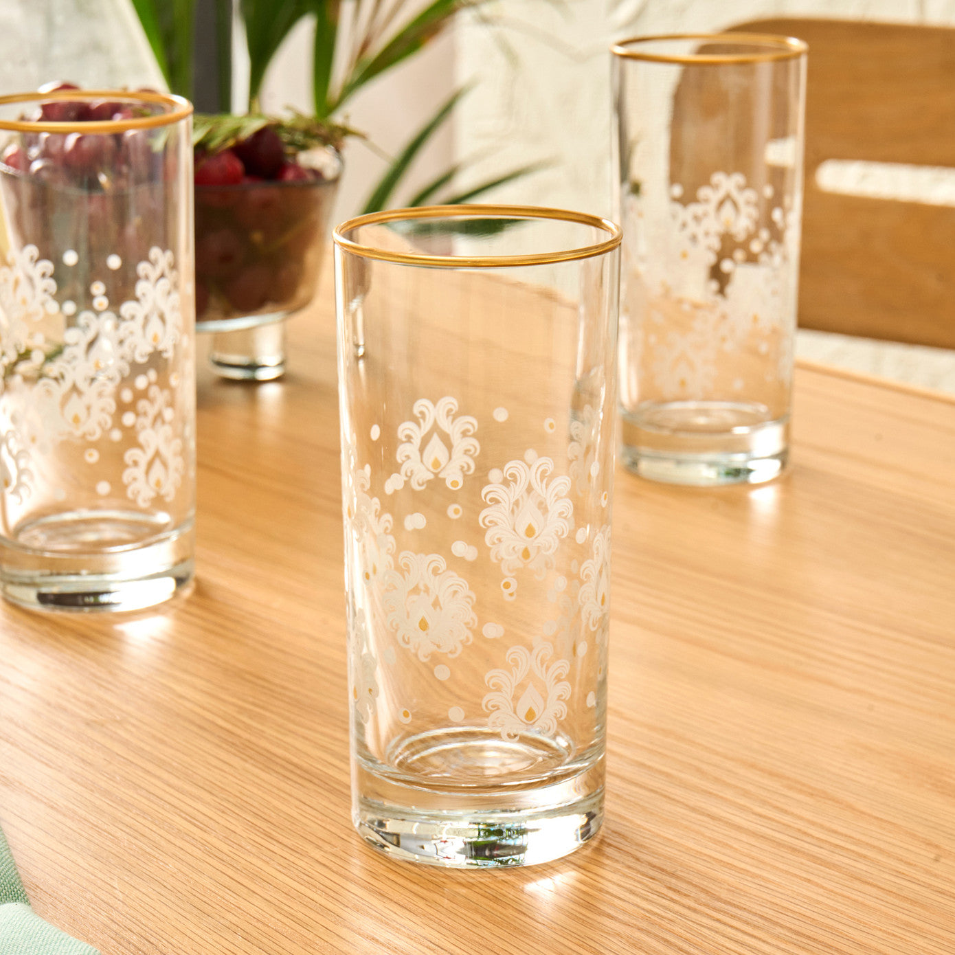 Derya 6-Piece Beverage Glass Set – Simple & Elegant