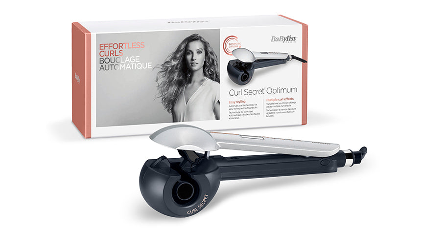 Babyliss Secret Ionic Curl LCD Screen, Grey