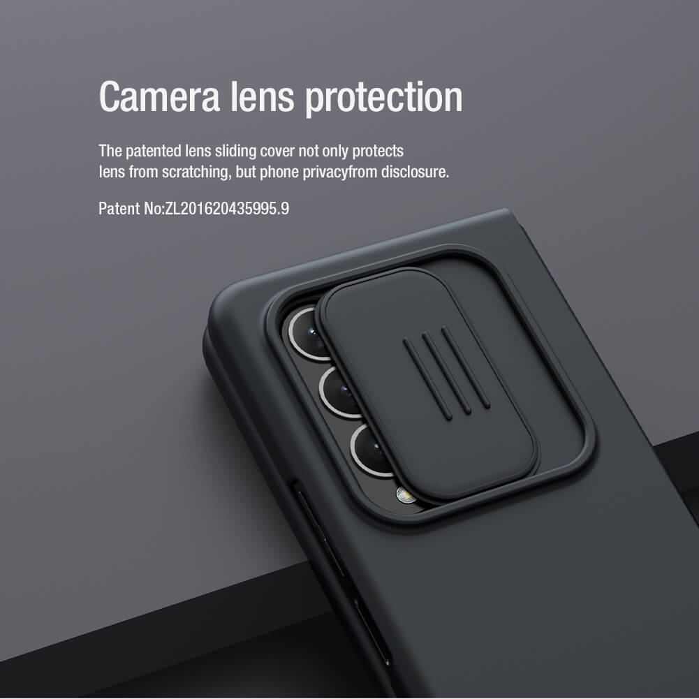 Nillkin Silky Case for Z Fold3 – Soft Grip & Camera Shield