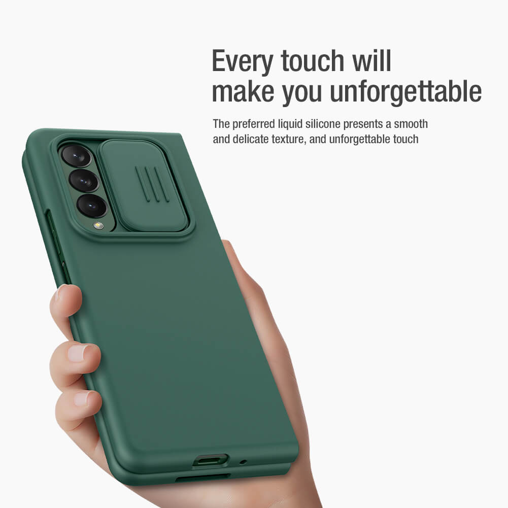 Nillkin Silky Case for Z Fold3 – Soft Grip & Camera Shield