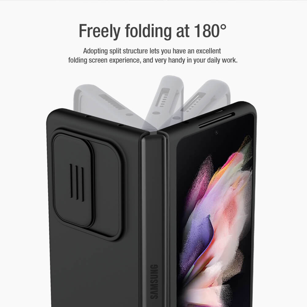 Nillkin Silky Case for Z Fold3 – Soft Grip & Camera Shield