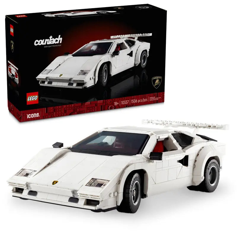 LEGO® Lamborghini Countach 5000 – أيقونة السرعة الإيطالية