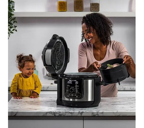 نينجا فودي ماكس 7.5 لتر متعدد الطهي / 9 وظائف - أسود