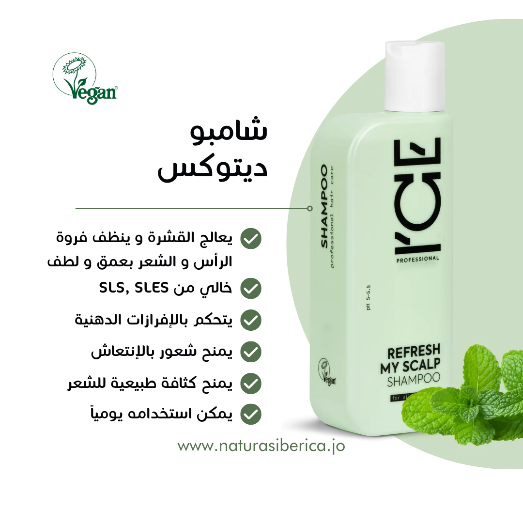 ICE Detox Anti-Dandruff Shampoo by Natura Siberica – 250ml