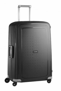 Samsonite S'Cure Spinner 75cm Black – Lightweight & Secure Hard-Shell Luggage