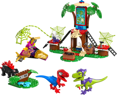 LEGO Spidey and Gobby's Raptor Battle at Tree House 6526770