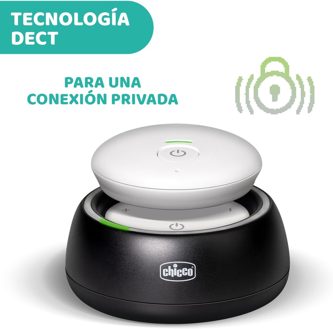 Chicco Audio Baby Monitor DECT Secure & Clear Connection