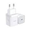 شاحن سريع YC30 PD 20W Type-C - قابس الاتحاد الأوروبي/المملكة المتحدة للهواتف المحمولة