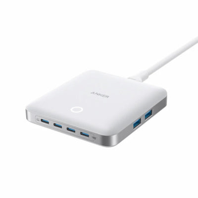 Anker Nano Charger 130W, 6-Port GaN Charger (Chinese Version) – Dual USB-C 100W + 4 Ports