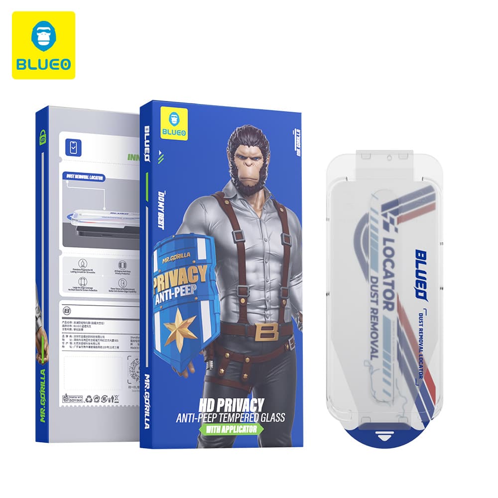 Blueo Privacy Tempered Glass Screen Protector for iPhone 17 Air