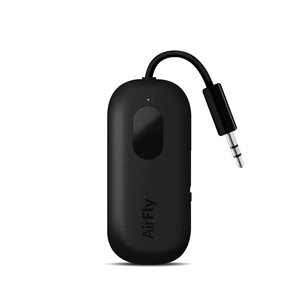 AirFly Wireless Audio Adapter – Dual Headphones, 25h Battery