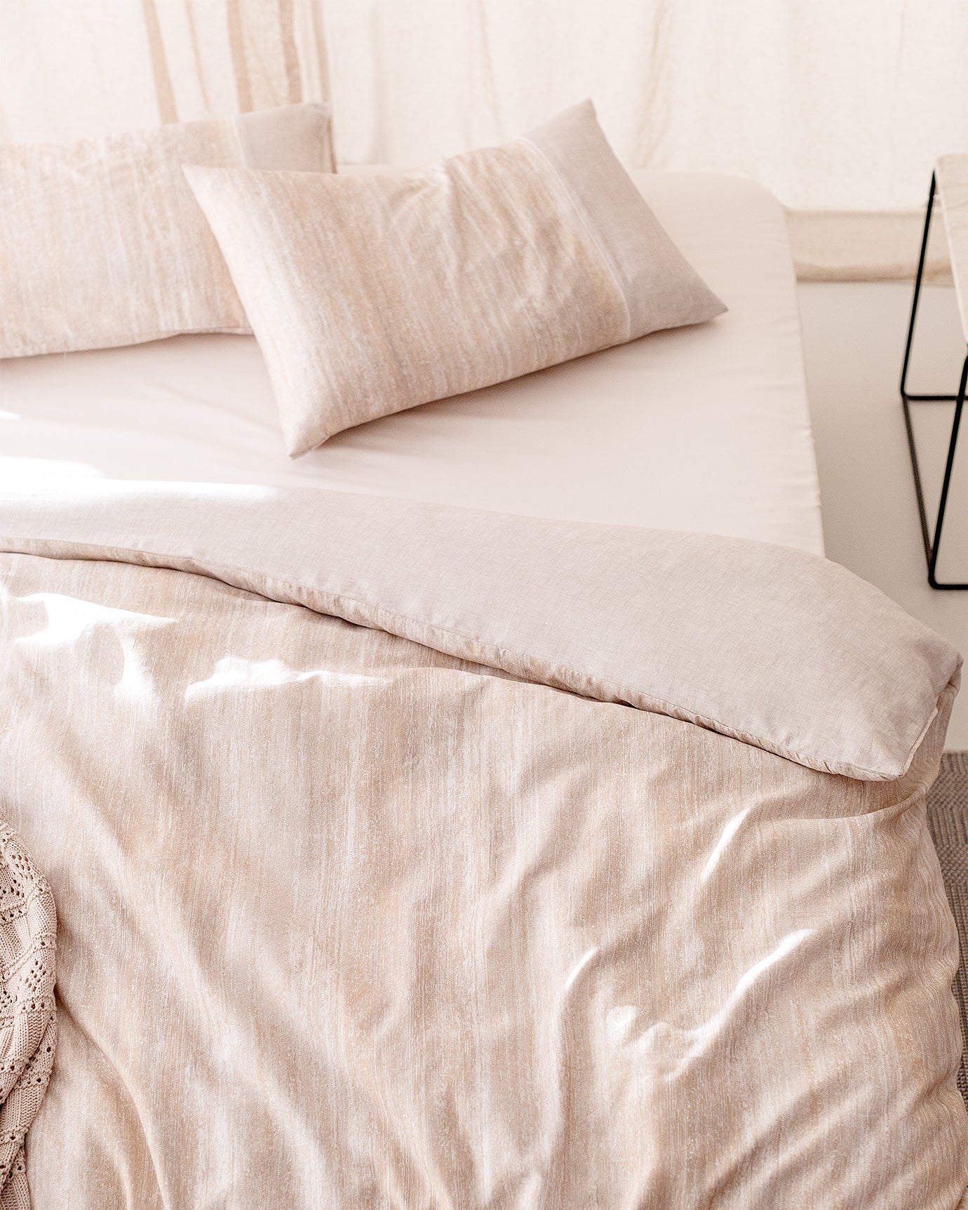 Sarthe Duvet Cover Set - Coco Crep Patterned - Madame Coco JO