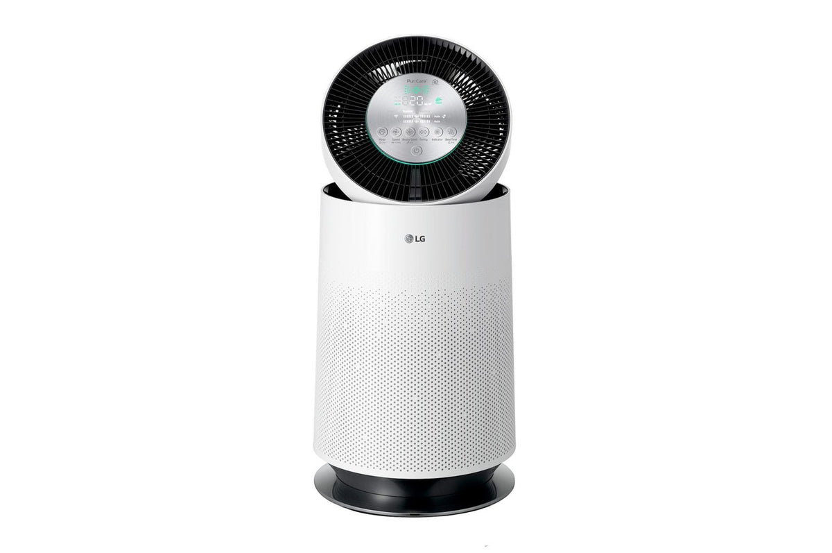 LG AS65GDWH0 PuriCare 360° Air Purifier – 61m² Coverage, HEPA Filter & Clean Booster – View 2