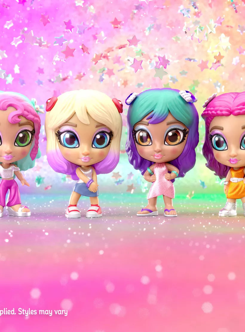 مجموعة لعب دمى المكياج اللامعة والمتألقة من إنستاجلام - متعة المكياج الإبداعي للفتيات